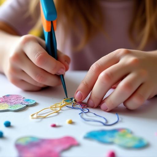 Desarrollo de motricidad fina a través del arte